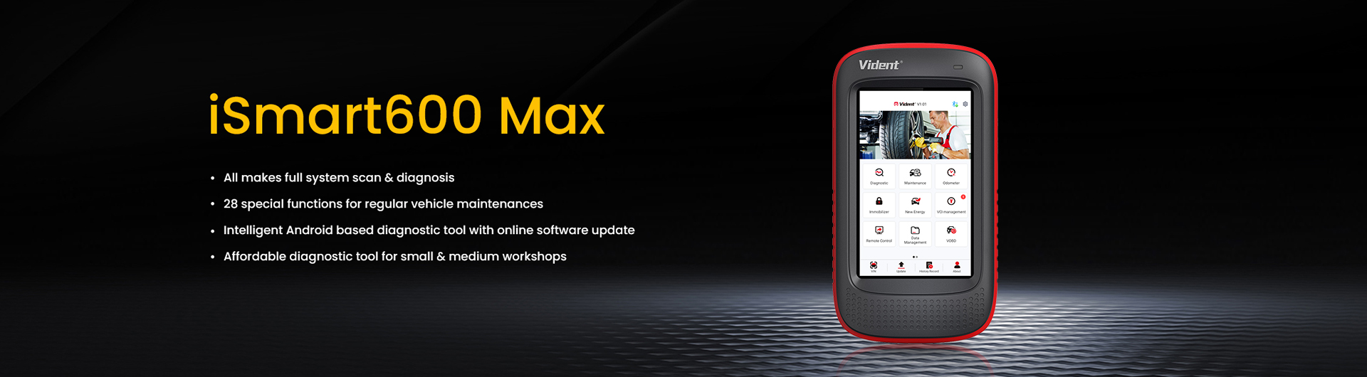 iSmart600 Max Full System Car Diagnostic Tool