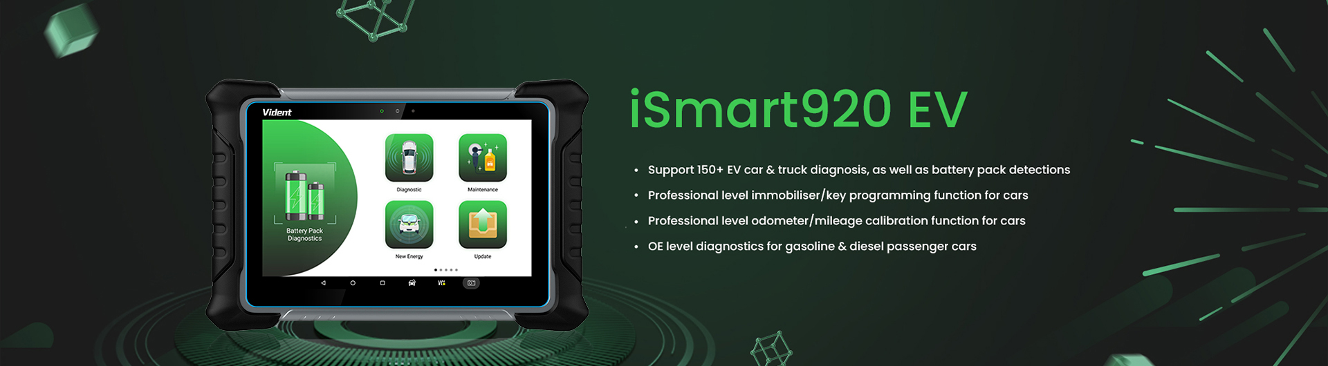 iSmart920 EV Intelligent Electric Vehicle Diagnostic System