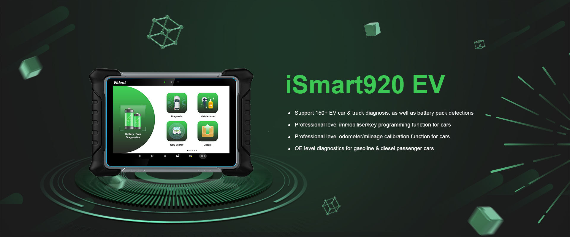 iSmart920 EV Intelligent Electric Vehicle Diagnostic System